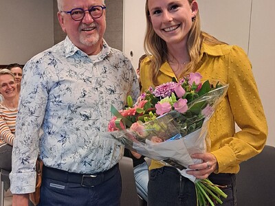 Afscheid bestuursleden Harrie van Boekel en Anne van Bergen