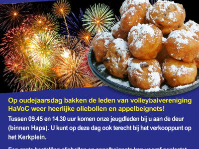 Hulp gezocht bij oliebollenactie!
